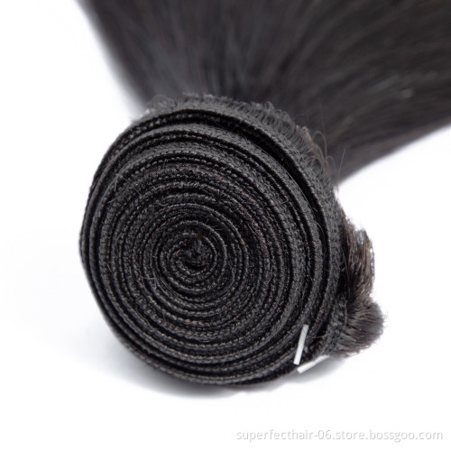 Ali Grace 10 A Grade Cuticle Aligned Straight Hair Bundles With Closure